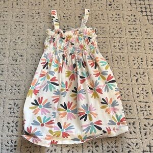 Hanna Andersson Multicolor Floral Kids Dress Sz 5
